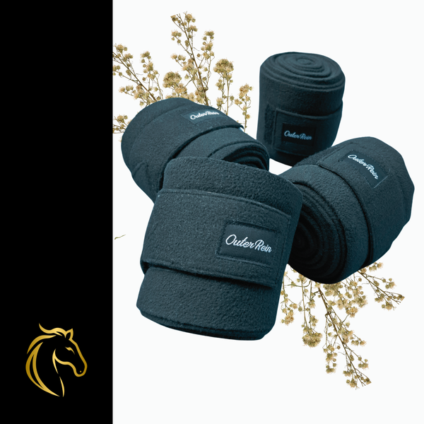 OuterRein fleecepintelit Musta