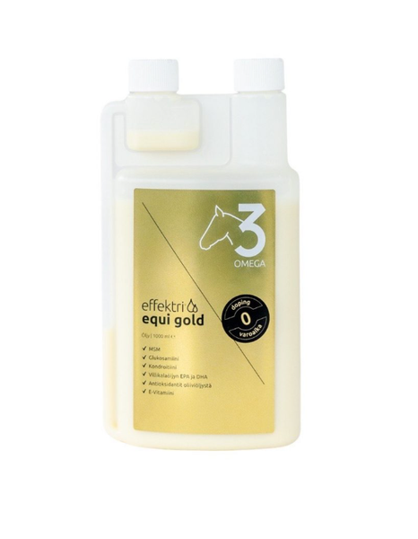 Effektri Gold Equi &ndash; Omega-3 + Nivelravinteet