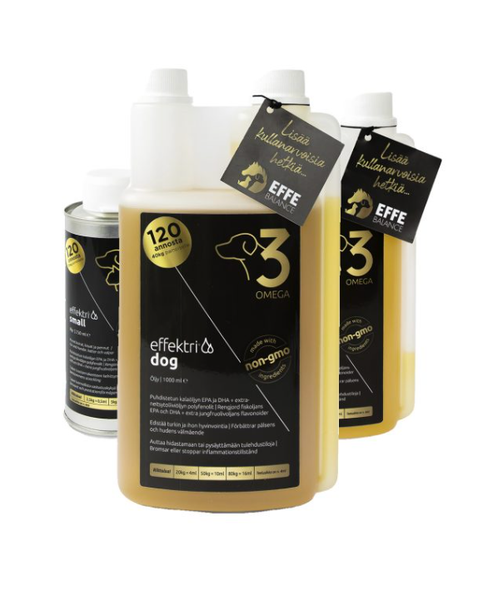 Omega-3 koiralle, Effektri Dog