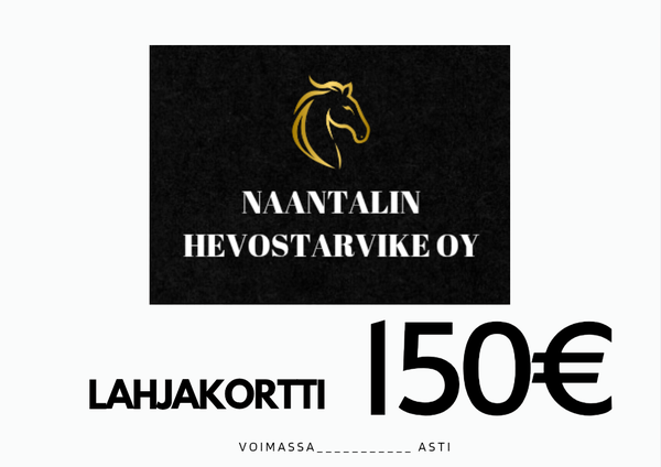 Lahjakortti 150&euro;