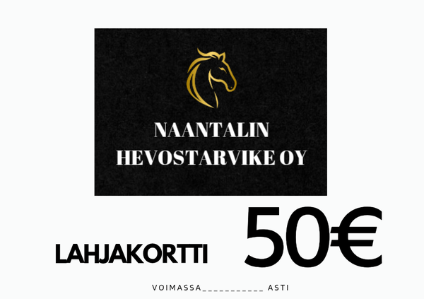 Lahjakortti 50&euro;