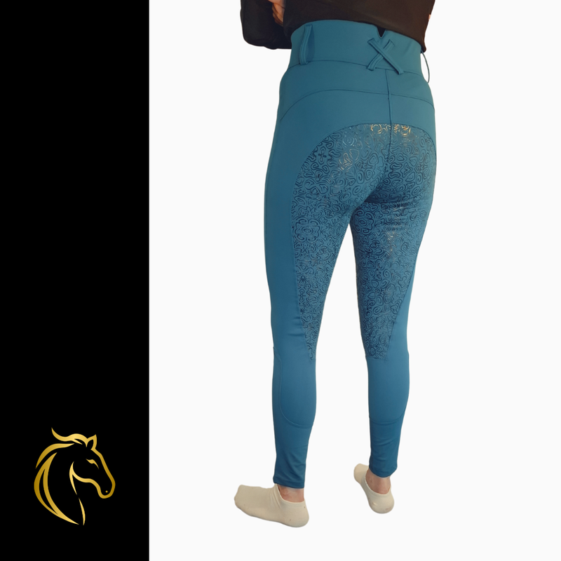 OuterRein ratsastushousut Luxe Petrol