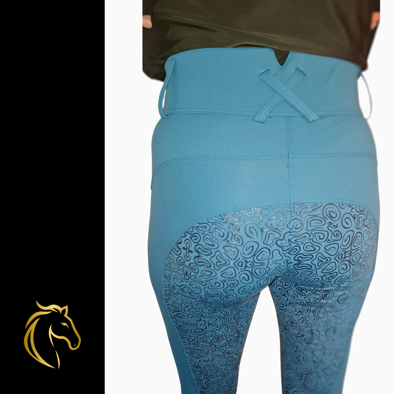 OuterRein ratsastushousut Luxe Petrol